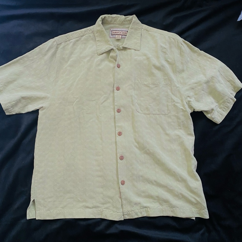 Jamaica Jaxx Men's green Short Sleeve Shirt